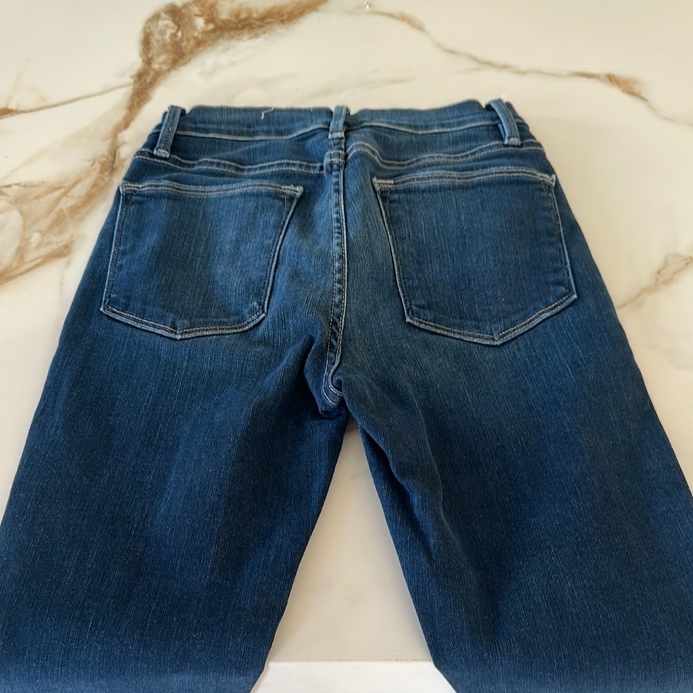 Frame Denim Blue Skinny Jeans Versatile Fit - Picture 6 of 6